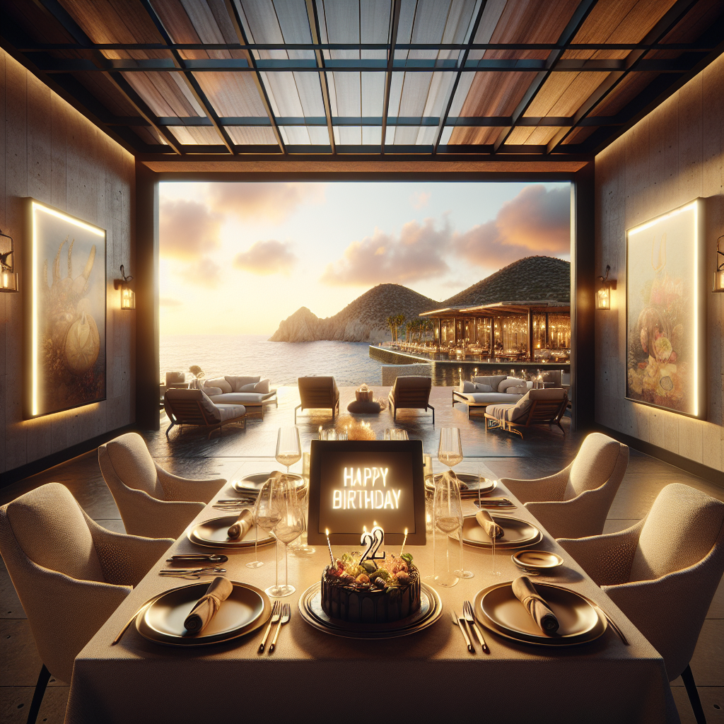 “Birthday Bliss by the Ocean: Exclusive Seafood Dining Experiences in Cabo San Lucas”