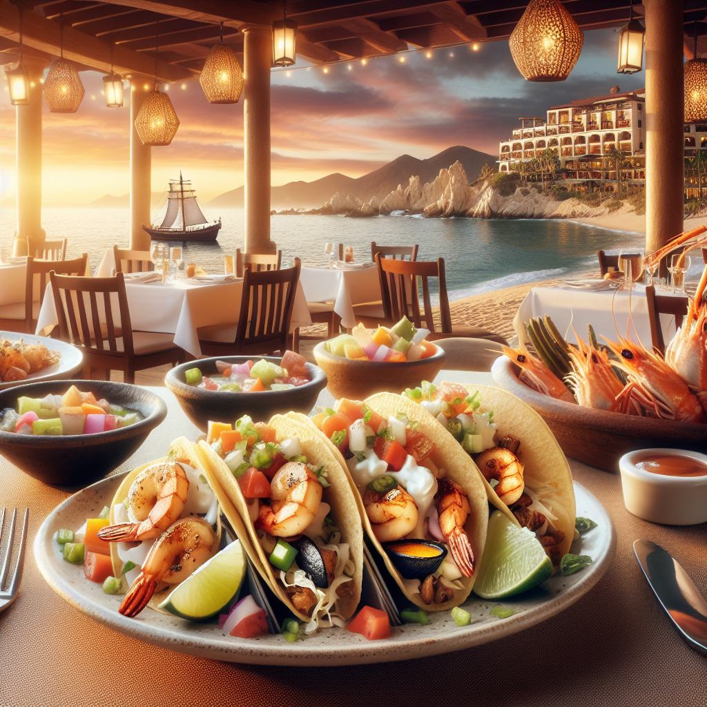 Cabo San Lucas no solo es famoso por su mar, sino también por sus viñedos. [Nombre del Restaurante] ofrece una carta de vinos que resalta las variedades locales, permitiéndote disfrutar del maridaje perfecto con tu comida. Deja que el experto sommelier del restaurante te guíe en la elección del vino que complementará a la perfección tu experiencia culinaria.