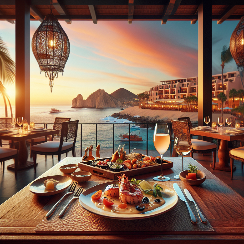 Al entrar en [Nombre del Restaurante], serás recibido por un ambiente cálido y acogedor. La decoración, inspirada en la belleza natural de Cabo San Lucas, crea un espacio donde cada comida se siente especial. La atención al detalle es evidente en cada rincón, garantizando que tu visita sea memorable.